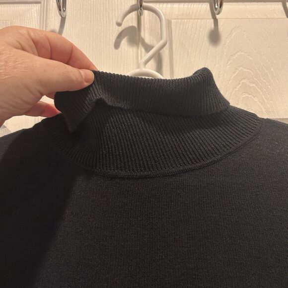 Hema Slim Fit Merino Viscose Nylon Turtleneck Women’s Large Capsule Minimalist - Picture 2 of 6